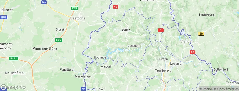 Kaundorf, Luxembourg Map