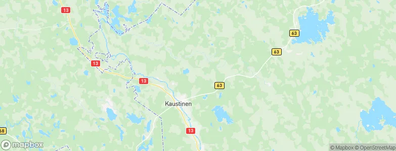 Kaustinen, Finland Map