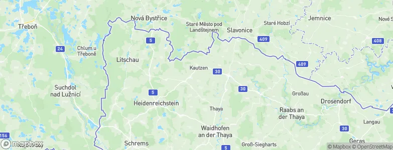 Kautzen, Austria Map