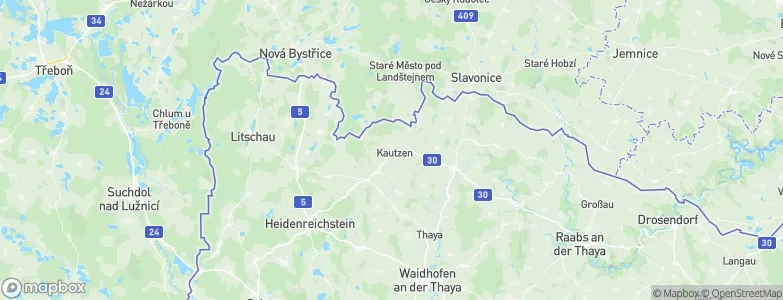 Kautzen, Austria Map
