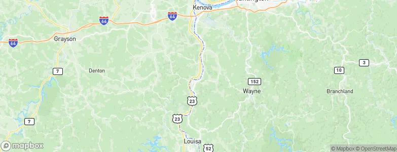 Kavanaugh, United States Map