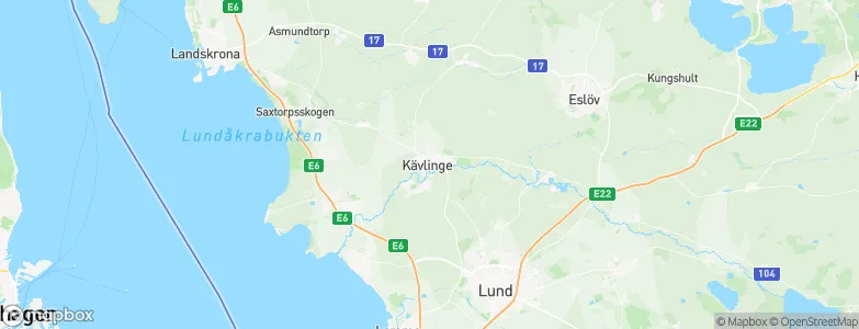 Kävlinge, Sweden Map
