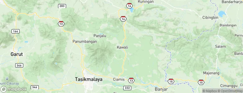 Kawalimukti, Indonesia Map