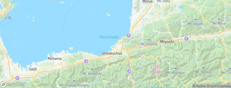 Kawanoechō, Japan Map