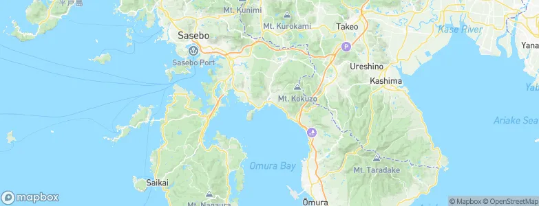 Kawatana, Japan Map