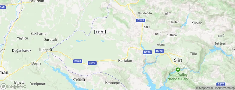 Kayabağlar, Turkey Map