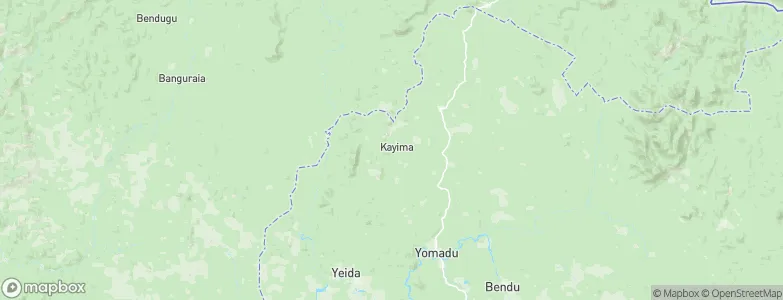Kayima, Sierra Leone Map
