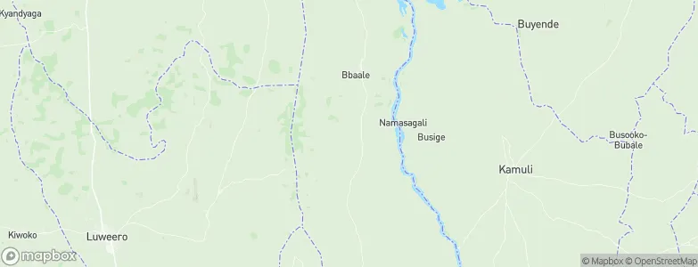 Kayunga District, Uganda Map