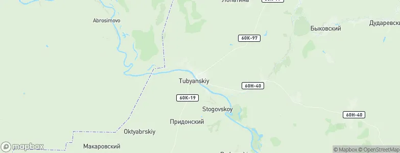 Kazanskaya, Russia Map