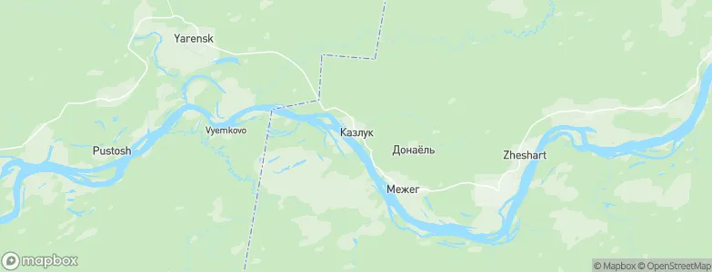 Kazluk, Russia Map