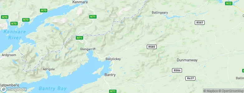 Kealkill, Ireland Map