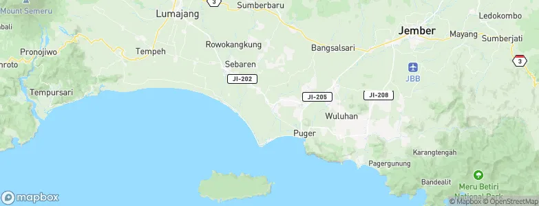 Kebonan, Indonesia Map