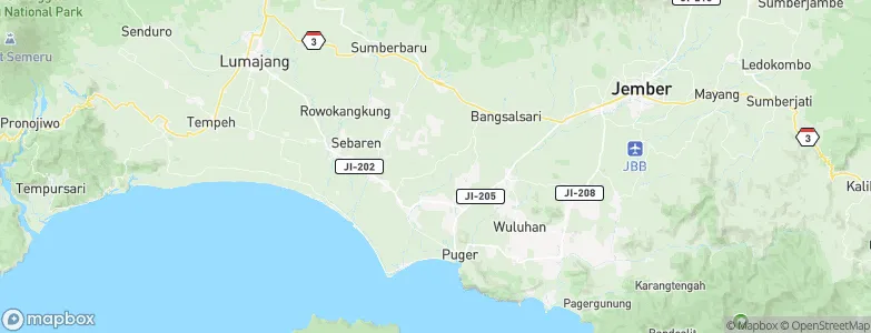 Kebonsari, Indonesia Map