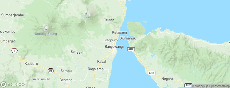 Kebunjeruk, Indonesia Map