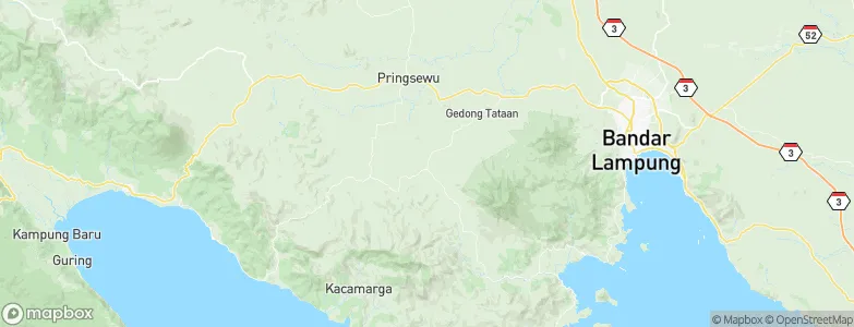 Kedondong, Indonesia Map