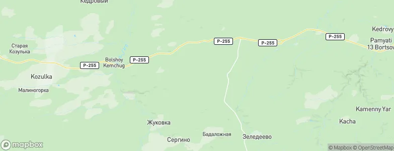 Kedrovyy, Russia Map