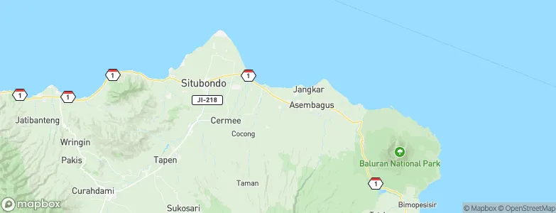 Kedungdowo, Indonesia Map