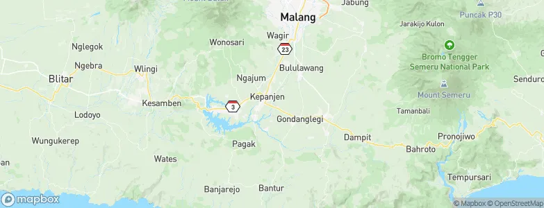 Kedungkrajan, Indonesia Map