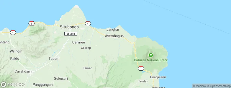 Kedunglo, Indonesia Map