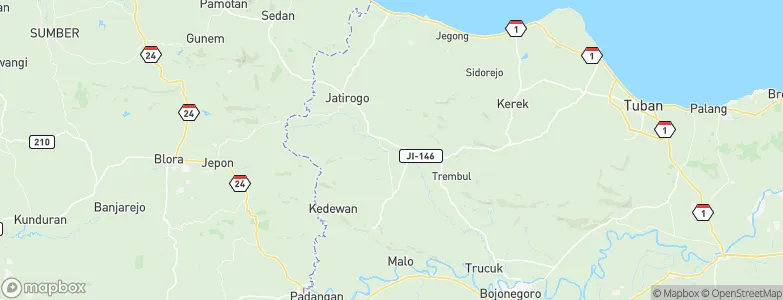 Kedungmulyo, Indonesia Map