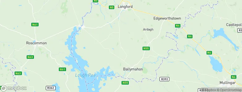 Keenagh, Ireland Map