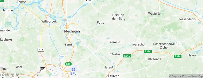 Keerbergen, Belgium Map