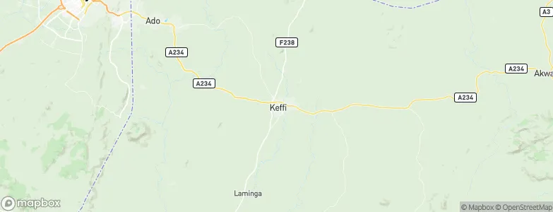 Keffi, Nigeria Map