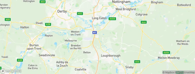 Kegworth, United Kingdom Map