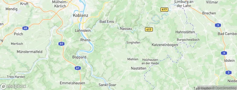 Kehlbach, Germany Map