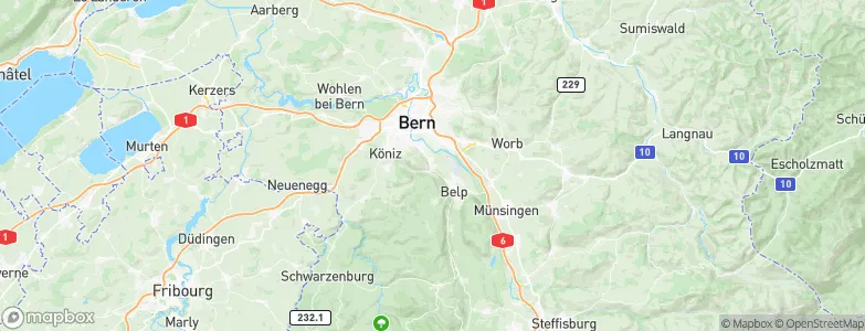 Kehrsatz, Switzerland Map