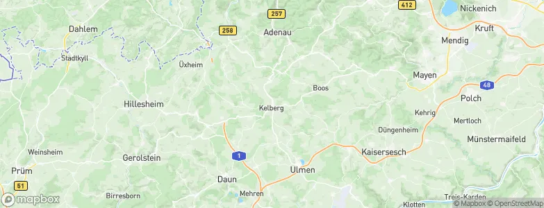 Kelberg, Germany Map