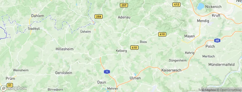 Kelberg, Germany Map