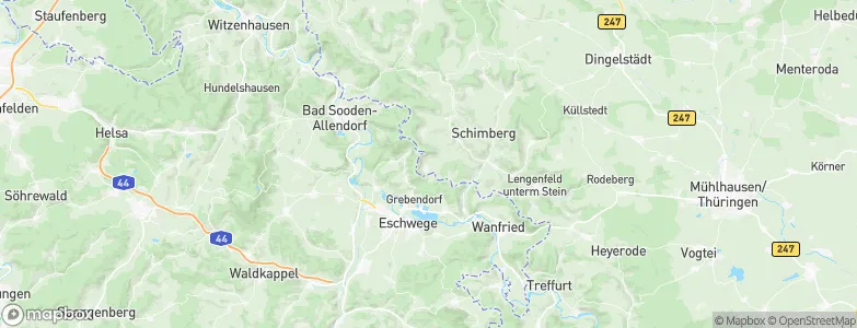 Kella, Germany Map