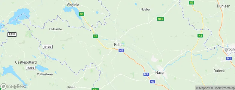 Kells, Ireland Map