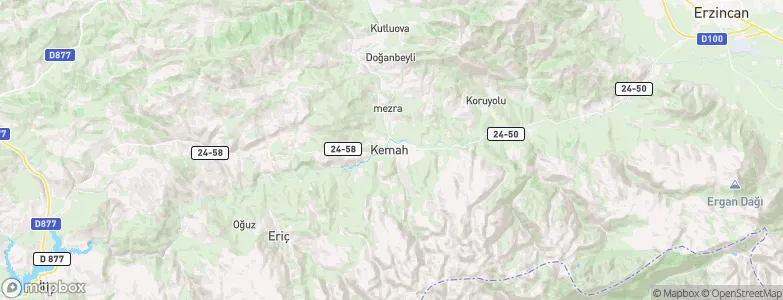 Kemah, Turkey Map
