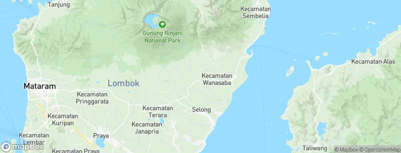 Kembangkerang Lauk Timur, Indonesia Map
