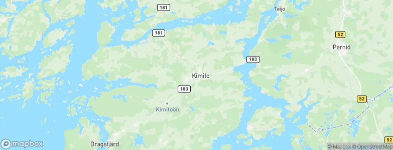 Kemiönsaari, Finland Map