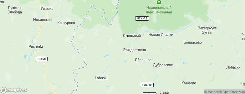 Kemlya, Russia Map