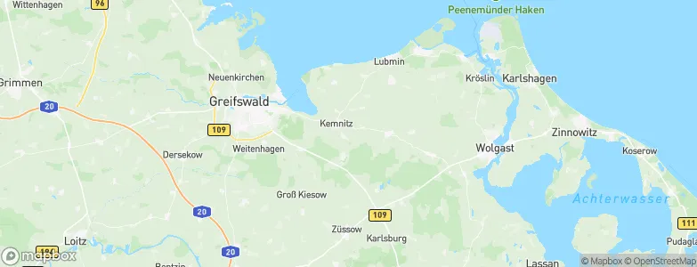 Kemnitz, Germany Map