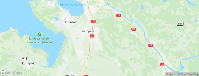 Kempele, Finland Map