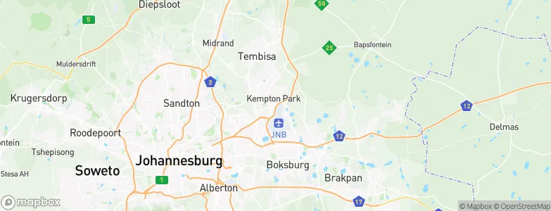 Kempton Park, South Africa Map