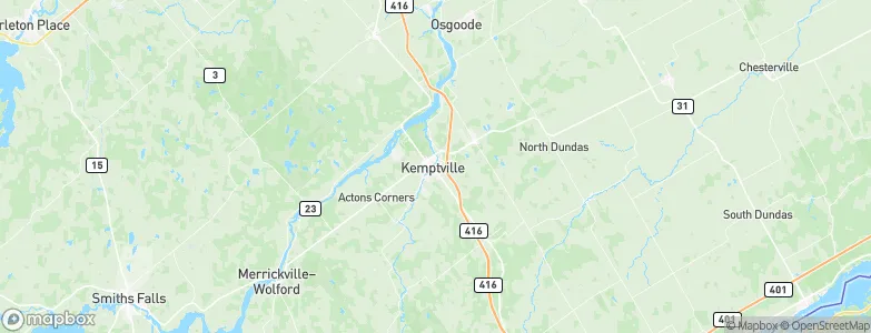 Kemptville, Canada Map