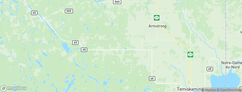 Kenabeek, Canada Map