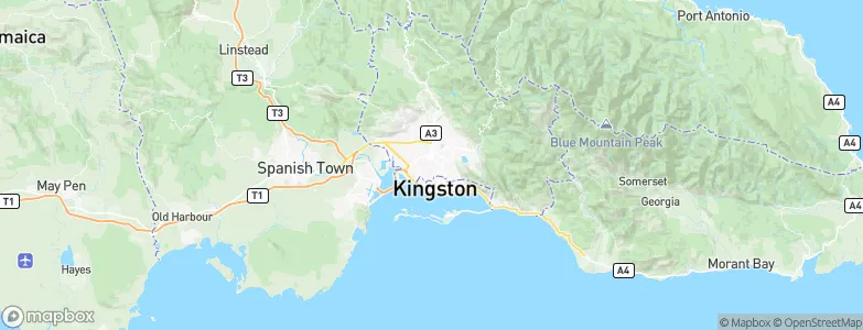 Kencot, Jamaica Map