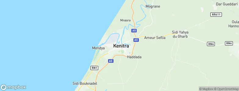 Kenitra, Morocco Map