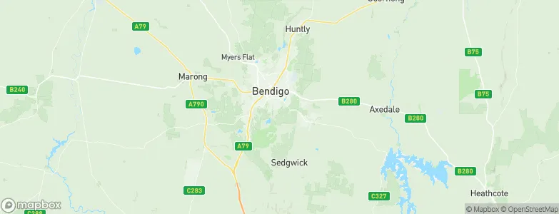 Kennington, Australia Map