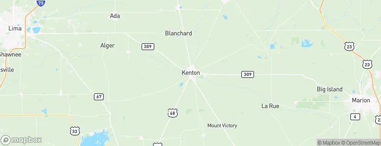 Kenton, United States Map