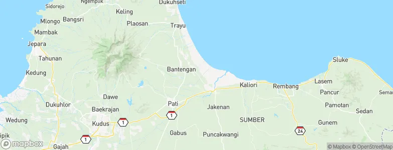 Kepoh, Indonesia Map