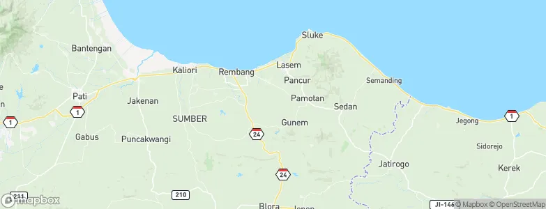 Kepohagung, Indonesia Map