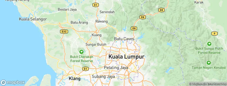 Kepong, Malaysia Map